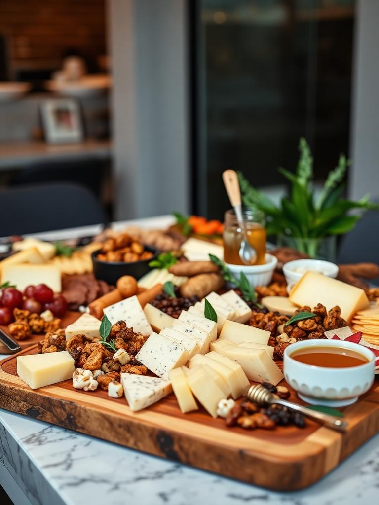 Office launch party charcuterie board